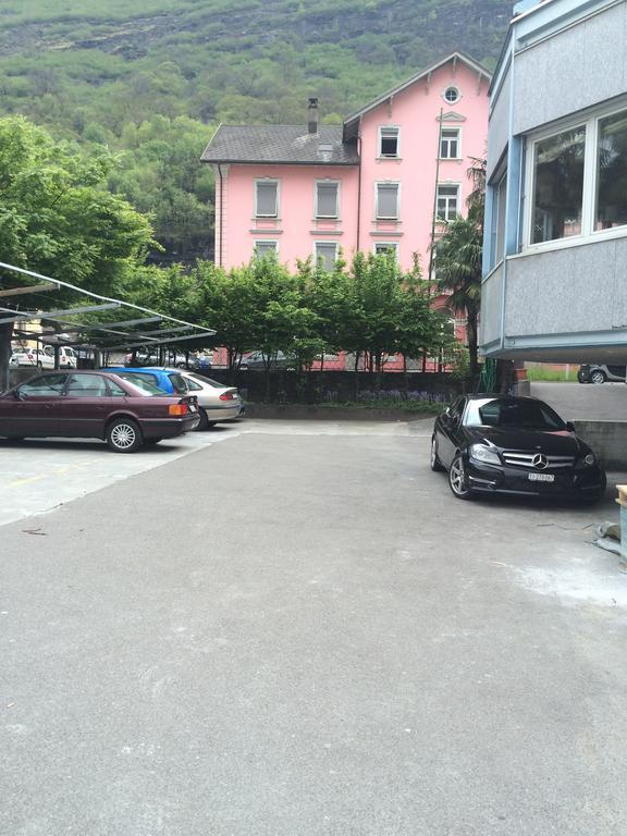 Hotel Della Posta Biasca Bagian luar foto