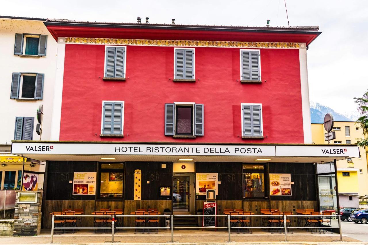 Hotel Della Posta Biasca Bagian luar foto